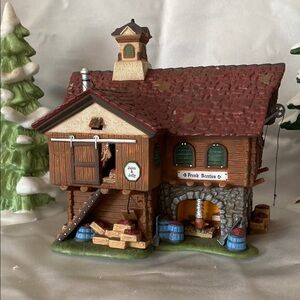 Dept 56 Cranberry house Charming Holiday Village House with Red Roof